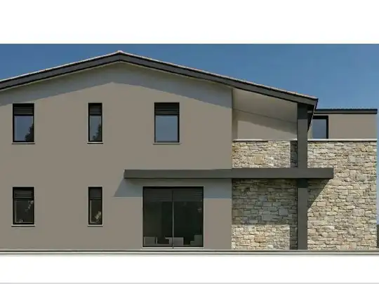 Nuova costruzione, San Biagio, Bagnolo San Vito, Vista esterna