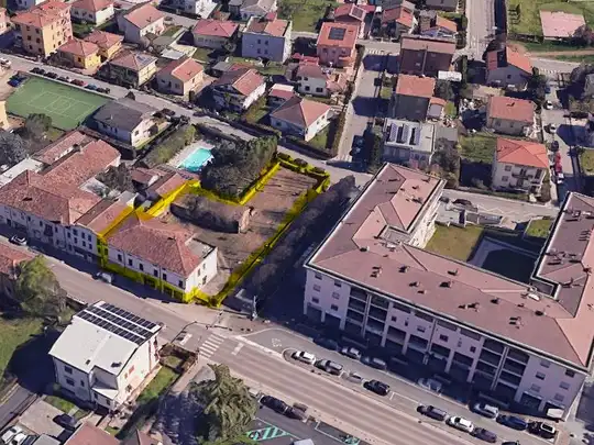 Palazzo, Cerese, Borgo Virgilio, VISTA AEREA