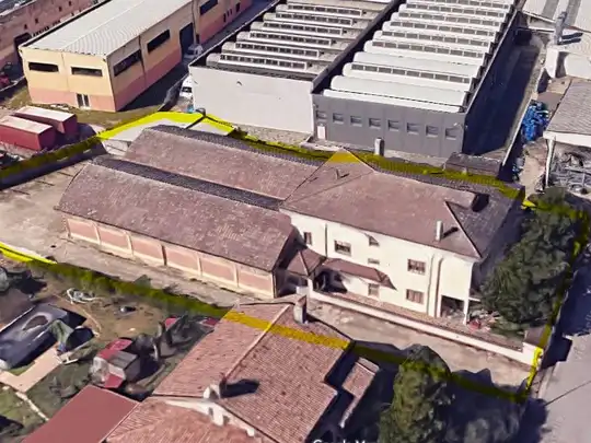 Palazzo, Cerese, Borgo Virgilio, VISTA AEREA